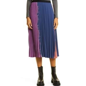 Rails Delphine Ombre Pleated Skirt size XS
